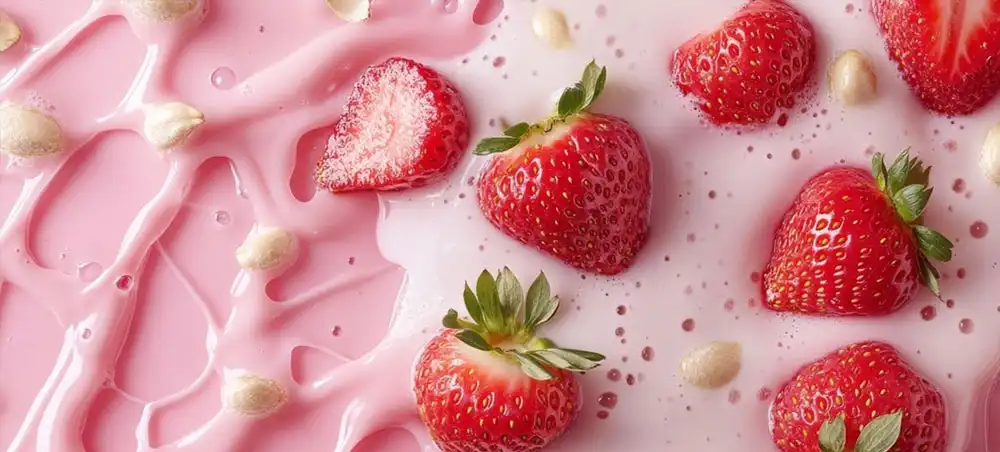 Strawberry powder