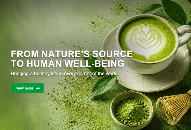 FROM NATURE'S SOURCETO HUMAN WELL-BEINGBringing a healthy life to every corner of the world